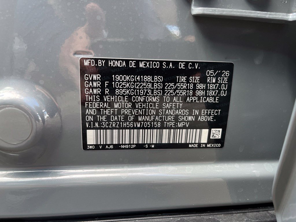Certified 2027 Honda HR-V Sport image 11
