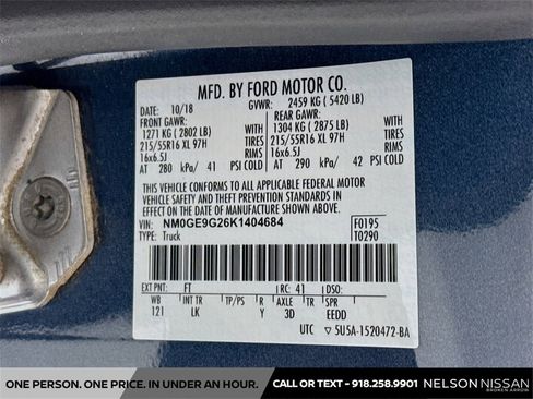 Used 2019 Ford Transit Connect Titanium w/ Titanium Premium Package image 34