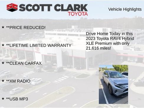 Used 2023 Toyota RAV4 XLE Premium AWD/4WD image 11