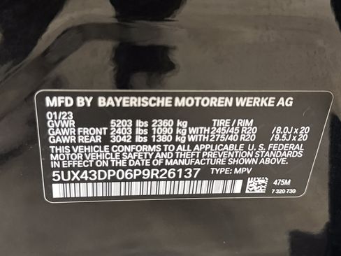 Used 2023 BMW X3 sDrive30i w/ M Sport Package RWD image 38