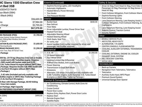 New 2026 GMC Sierra 1500 Elevation w/ Preferred Package AWD/4WD image 10