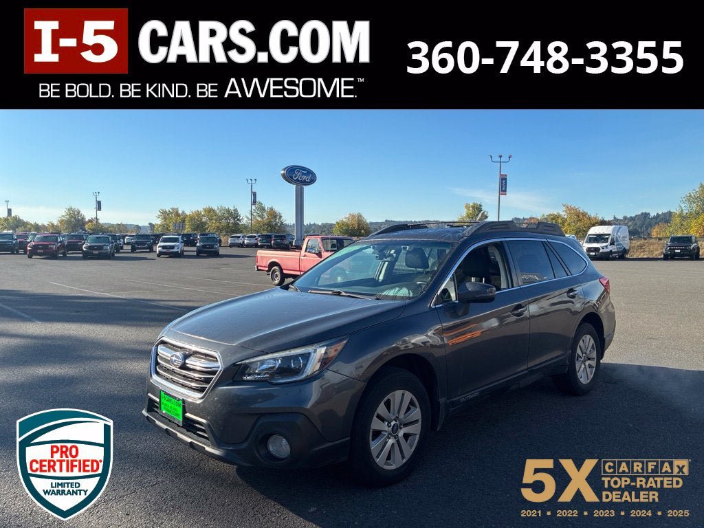 Used 2019 Subaru Outback 2.5i Premium w/ Popular Package #2 AWD/4WD image 1