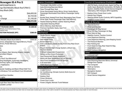 Used 2021 Volkswagen ID.4 Pro S w/ Gradient Package