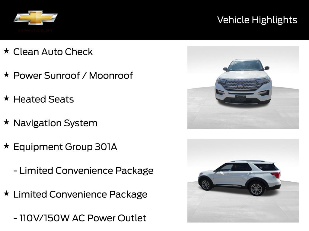 Used 2023 Ford Explorer Limited w/ Limited Technology Package AWD/4WD image 18