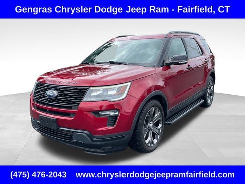 Used 2018 Ford Explorer Sport w/ Equipment Group 401A AWD/4WD image 3