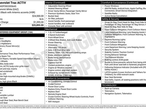 Used 2025 Chevrolet Trax ACTIV FWD image 6