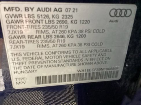 Certified 2022 Audi Q3 2.0T Premium Plus w/ Premium Plus Package image 14