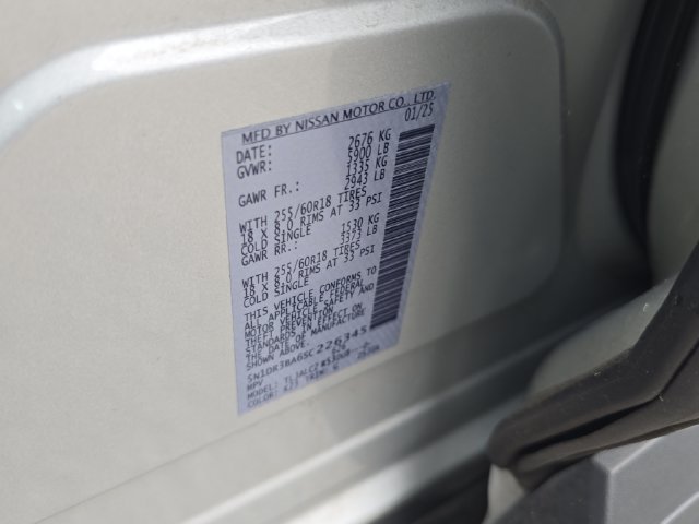 Certified 2025 Nissan Pathfinder SV FWD image 34