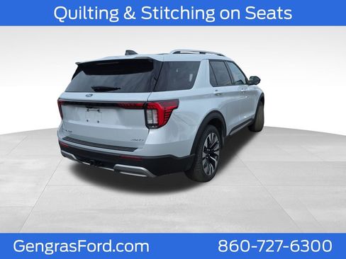 Certified 2025 Ford Explorer Platinum w/ LUX Leather Package AWD/4WD image 8