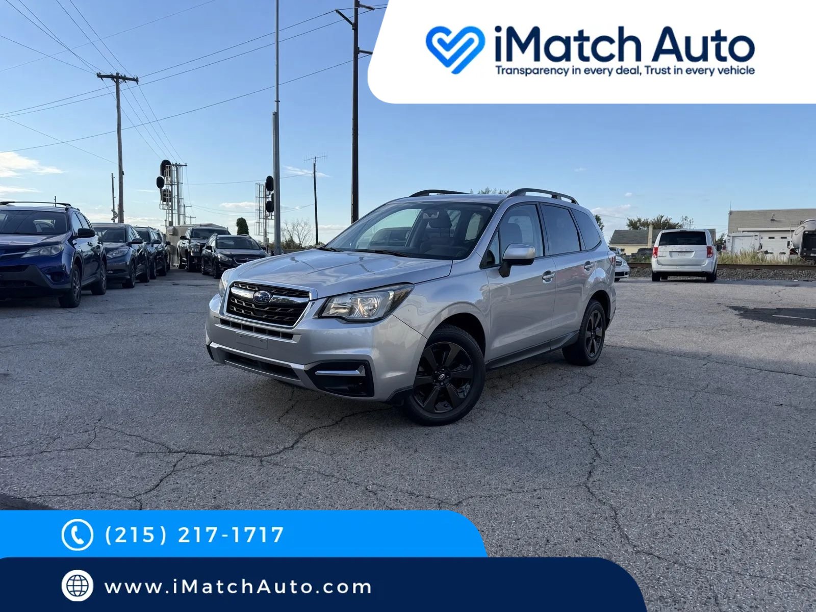 Used 2017 Subaru Forester 2.5i Premium w/ Popular Package #2A AWD/4WD image 1