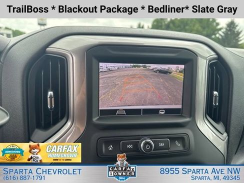 Certified 2024 Chevrolet Silverado 1500 Custom Trail Boss w/ Turbomax Blackout Package AWD/4WD image 22