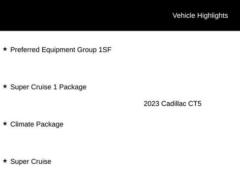 Used 2023 Cadillac CT5 V w/ Super Cruise 1 Package RWD image 12