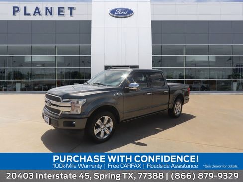 Used 2018 Ford F150 Platinum w/ Equipment Group 701A Luxury RWD image 1