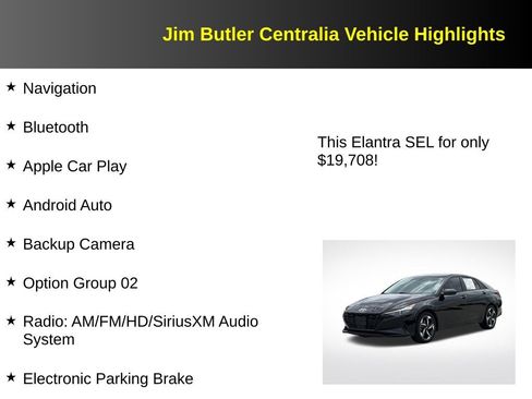 Used 2023 Hyundai Elantra SEL w/ Convenience Package FWD image 5