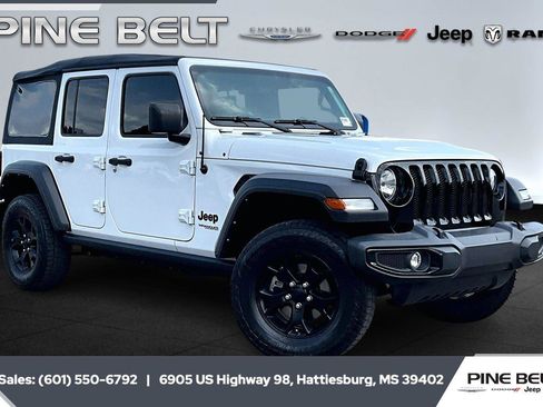 Used 2022 Jeep Wrangler Unlimited Sport image 2