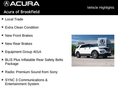 Used 2017 Ford Explorer Sport w/ Equipment Group 401A AWD/4WD image 4