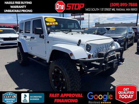 Used 2012 Jeep Wrangler Unlimited Sahara w/ Connectivity Group AWD/4WD image 1