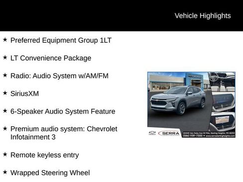 Certified 2024 Chevrolet Trax LT w/ LT Convenience Package FWD image 4