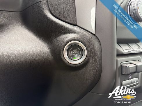 Certified 2023 Chevrolet Silverado 1500 Custom w/ LPO, Dark Essentials Package AWD/4WD image 26