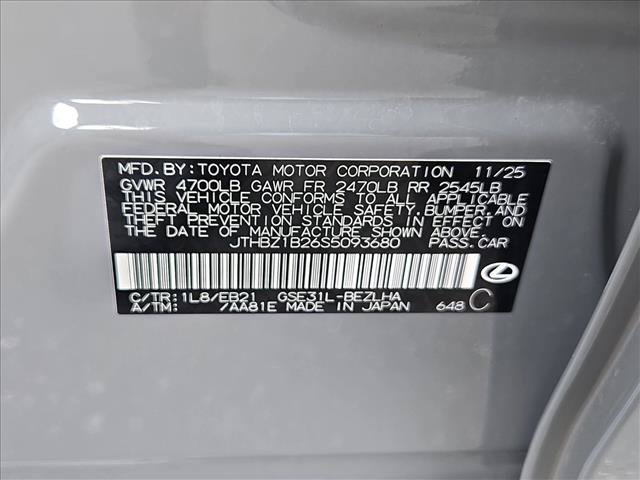 Used 2025 Lexus IS 350 F Sport w/ Accessory Package RWD image 25