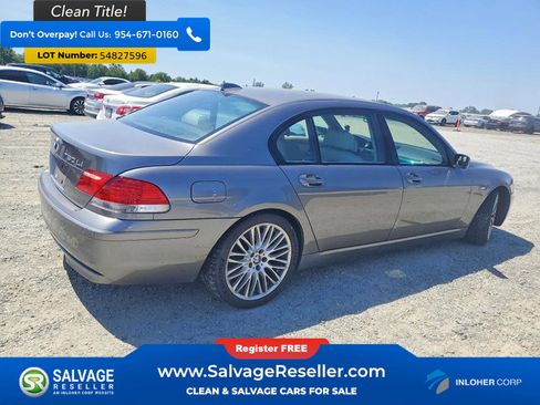 Used 2008 BMW 750Li RWD image 4