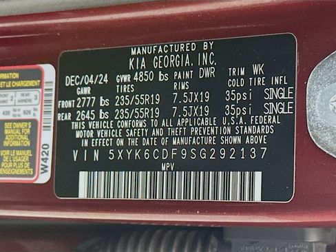 Certified 2025 Kia Sportage X-Line AWD/4WD image 31
