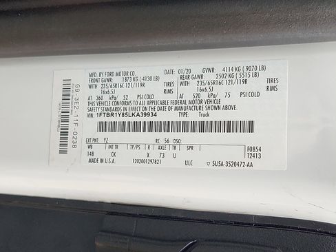 Used 2020 Ford Transit 250 Low Roof image 29