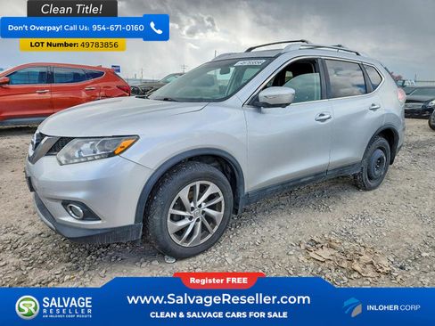 Used 2015 Nissan Rogue SL w/ SL Premium Package image 1