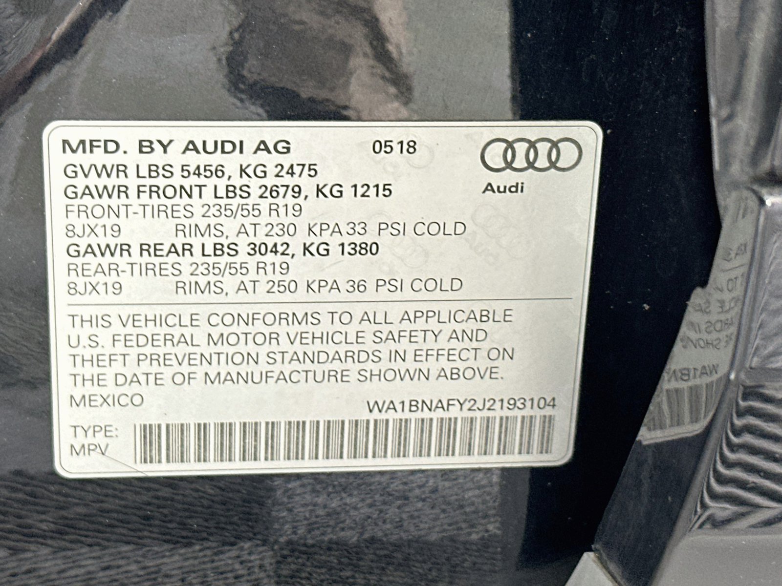 Used 2018 Audi Q5 2.0T Premium Plus w/ Premium Plus Package AWD/4WD image 33