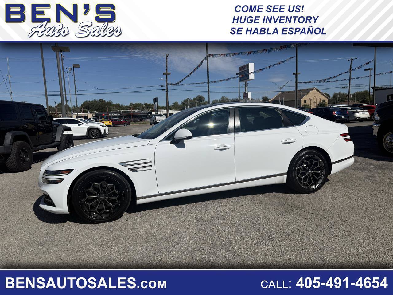 Used 2021 Genesis G80 2.5T w/ Prestige Package AWD/4WD image 1