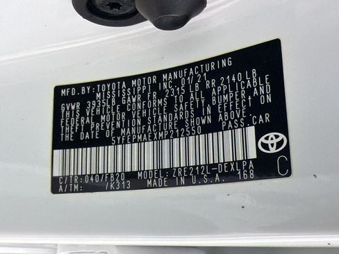 Used 2021 Toyota Corolla LE FWD image 23