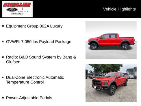 Used 2019 Ford F150 Raptor w/ Equipment Group 802A Luxury AWD/4WD image 14