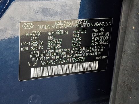 Used 2020 Hyundai Santa Fe Limited image 30