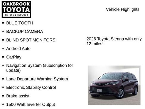 Certified 2026 Toyota Sienna Limited image 7