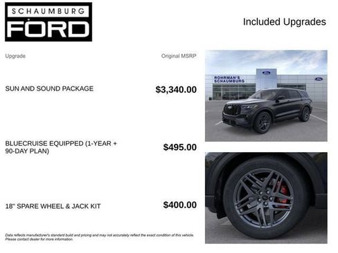 New 2026 Ford Explorer ST w/ Sun And Sound Package image 4