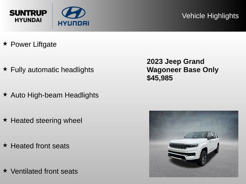 Used 2023 Jeep Grand Wagoneer 4WD image 16
