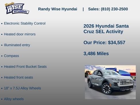 New 2026 Hyundai Santa Cruz SEL image 10