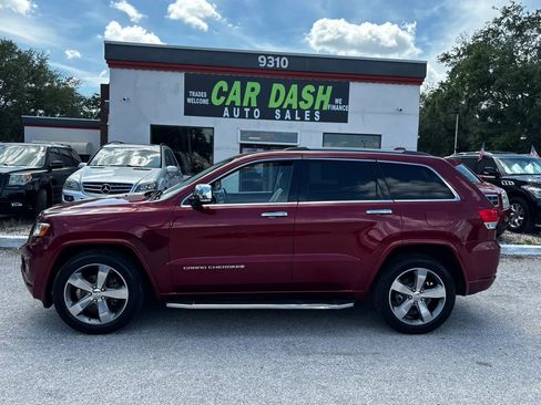 Used 2014 Jeep Grand Cherokee Overland w/ Advanced Technology Group RWD image 3