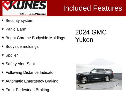 Used 2024 GMC Yukon SLT AWD/4WD image 3