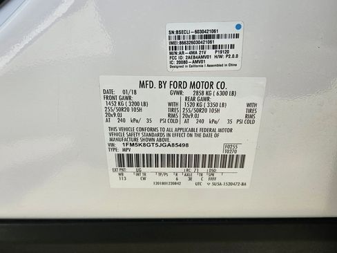 Used 2018 Ford Explorer Sport AWD/4WD image 33