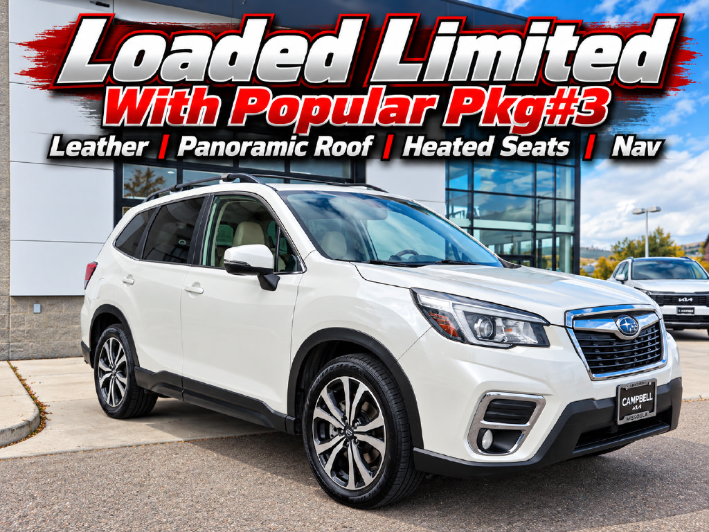 Used 2020 Subaru Forester Limited w/ Popular Package #3 AWD/4WD image 1