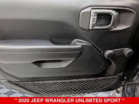 Used 2020 Jeep Wrangler Unlimited Sport AWD/4WD image 13