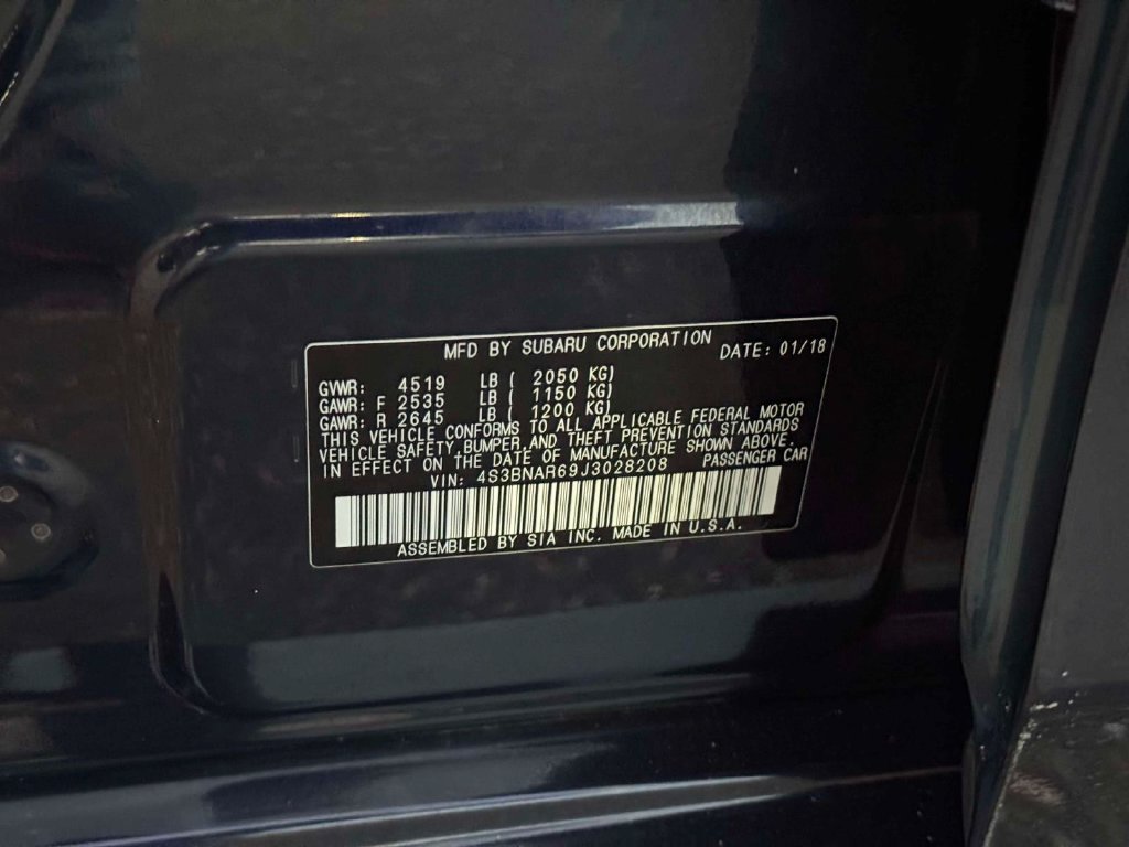 Used 2018 Subaru Legacy 2.5i Sport AWD/4WD image 35