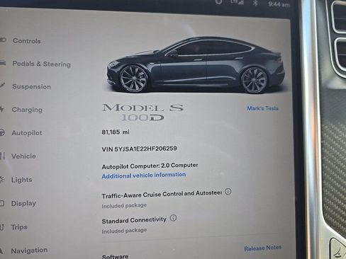 Used 2017 Tesla Model S 100D AWD/4WD image 7