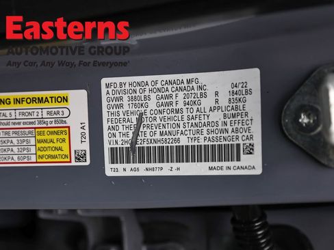 Used 2022 Honda Civic Sport image 32