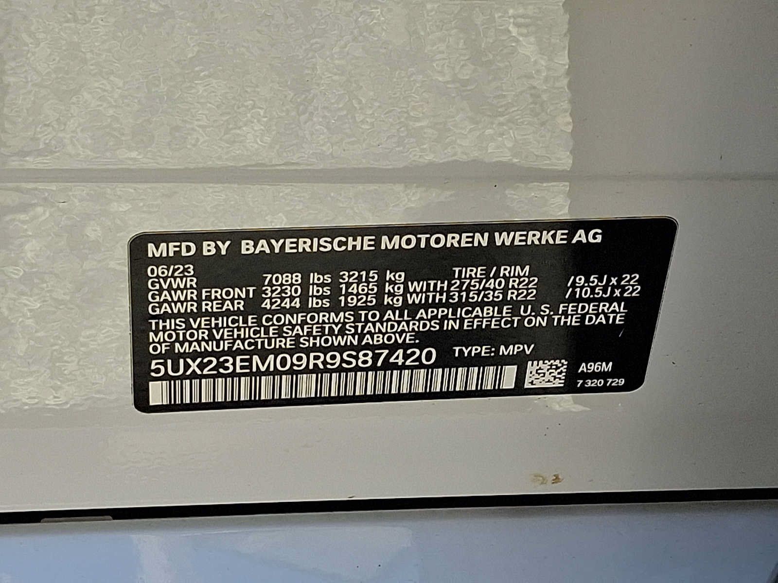 Used 2024 BMW X7 xDrive40i w/ M Sport Package AWD/4WD image 30