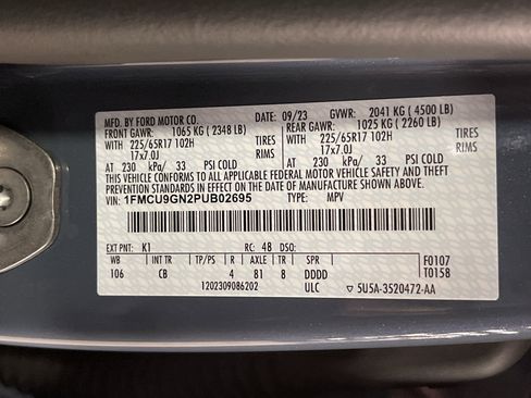 Used 2023 Ford Escape Active w/ Tech Pack #2 image 27