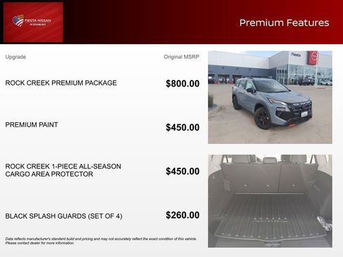 New 2026 Nissan Rogue SV w/ Rock Creek Premium Package AWD/4WD image 3