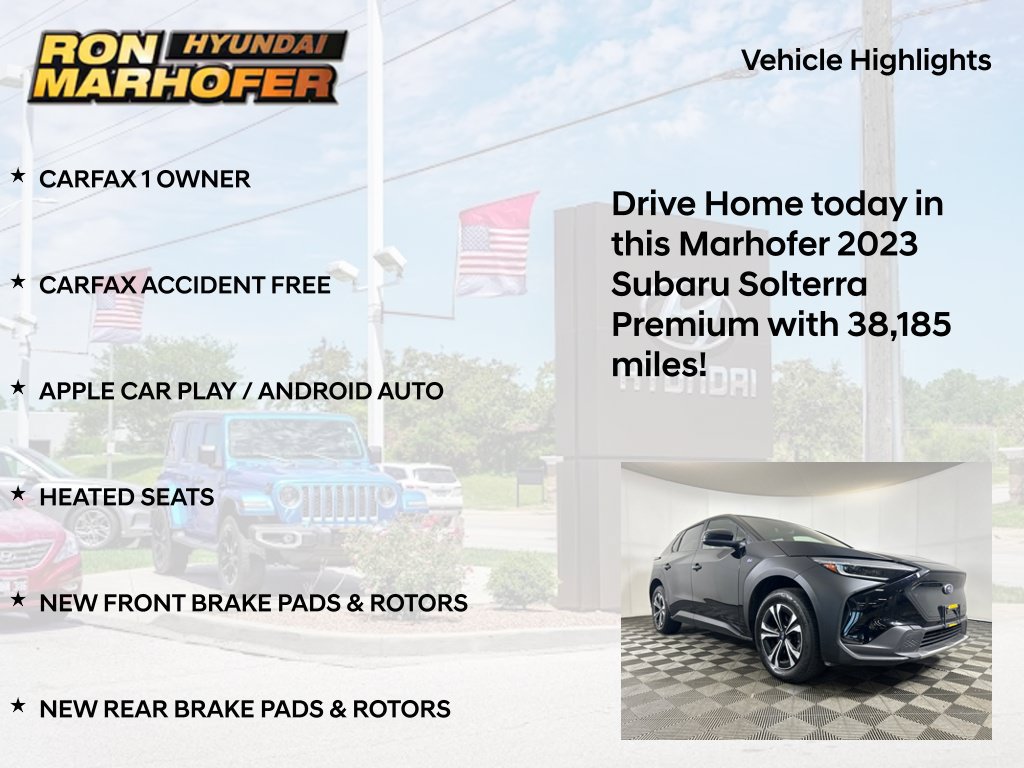 Used 2023 Subaru Solterra AWD image 14