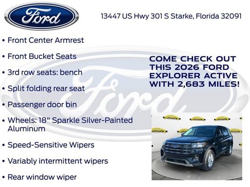 New 2026 Ford Explorer Active image 30